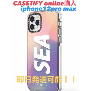 シー(SEA)のWind and sea casetify 12promax オーロラ(iPhoneケース)