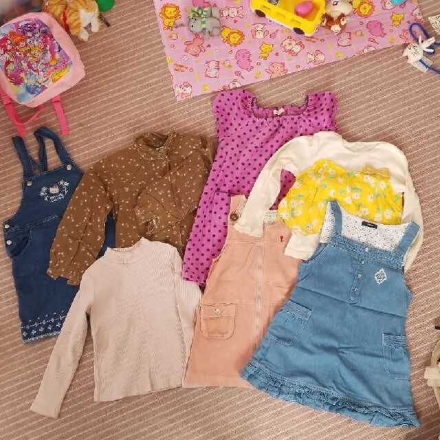 びぃたん様専用　120㎝　女の子　トップスセット キッズ/ベビー/マタニティのキッズ服女の子用(90cm~)(Tシャツ/カットソー)の商品写真