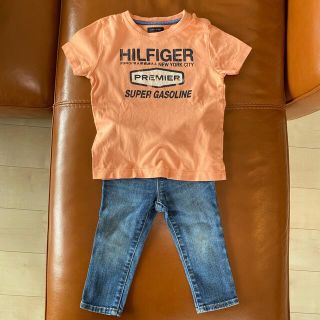 トミーヒルフィガー(TOMMY HILFIGER)のトミーフィルフィガー　Gapジーパンセット　1.5歳〜2歳(Tシャツ/カットソー)