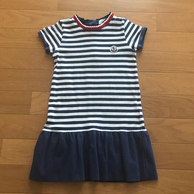 MONCLER(モンクレール)の専用です‼️モンクレール☆キッズ　ワンピース☆4a キッズ/ベビー/マタニティのキッズ服女の子用(90cm~)(ワンピース)の商品写真