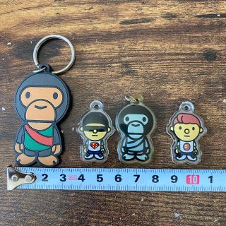 アベイシングエイプ(A BATHING APE)のAPE エイプ　A BATHING APE マスコット　キーホルダー(その他)