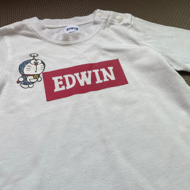 EDWIN(エドウィン)の【中古】EDWIN ドラえもん　コラボロンT キッズ/ベビー/マタニティのキッズ服男の子用(90cm~)(Tシャツ/カットソー)の商品写真