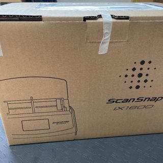 フジツウ(富士通)の【新品未開封】Scansnap ix1600　ブラック　黒(PC周辺機器)