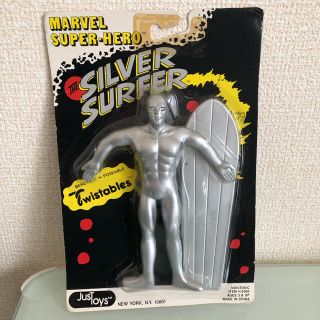 マーベル(MARVEL)のSILVER SURFER スパイダーマン　フィギュア(アメコミ)