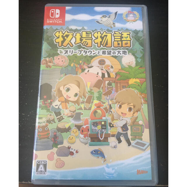 Nintendo Switch(ニンテンドースイッチ)の牧場物語 オリーブタウンと希望の大地 Switch エンタメ/ホビーのゲームソフト/ゲーム機本体(家庭用ゲームソフト)の商品写真