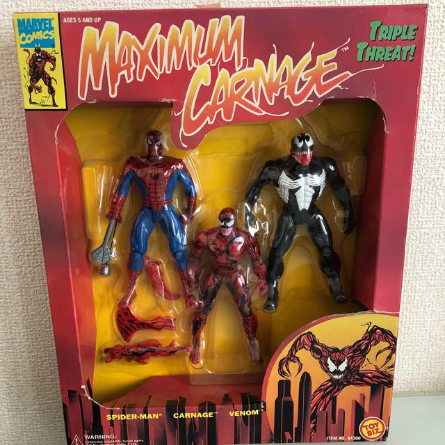 スパイダーマン　MAXIMUM CARNAGE TRIPLE THREAT!