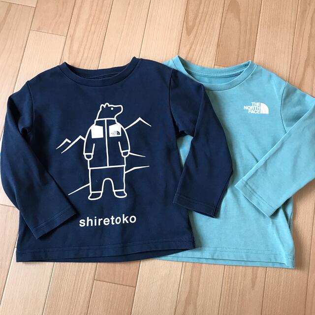 THE NORTH FACE(ザノースフェイス)のノースフェイス  ロンT 100 キッズ/ベビー/マタニティのキッズ服男の子用(90cm~)(Tシャツ/カットソー)の商品写真