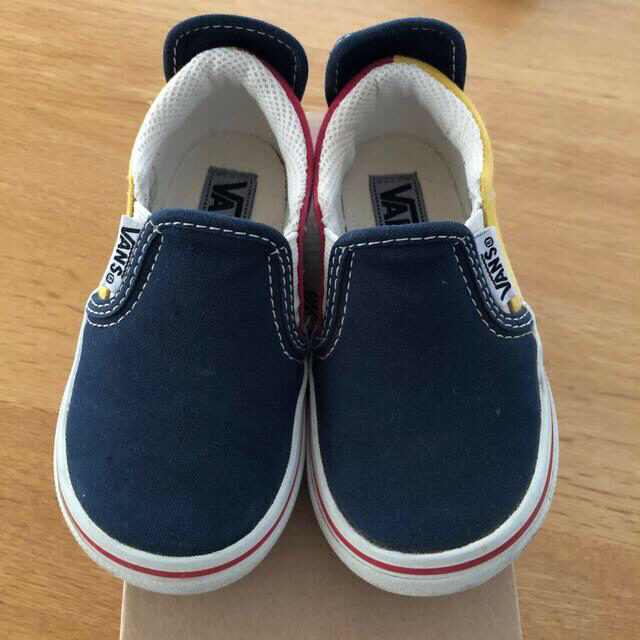 VANS(ヴァンズ)のVANS スリッポン　15cm キッズ/ベビー/マタニティのキッズ靴/シューズ(15cm~)(スリッポン)の商品写真