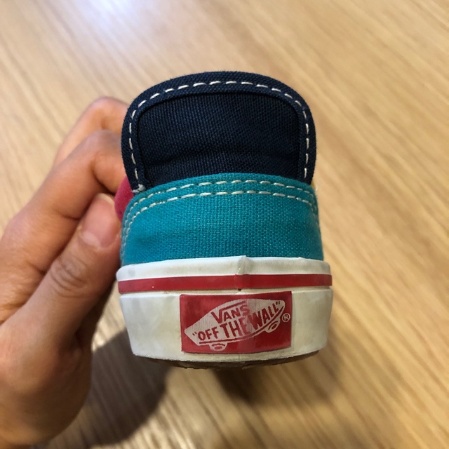 VANS(ヴァンズ)のVANS スリッポン　15cm キッズ/ベビー/マタニティのキッズ靴/シューズ(15cm~)(スリッポン)の商品写真