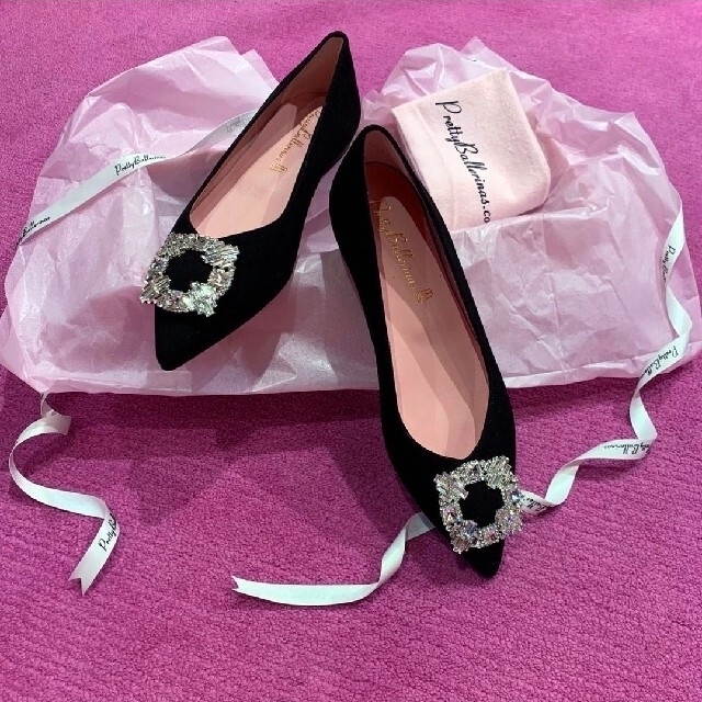 MANOLO BLAHNIK - ようこ様専用※美品未使用☆送料込プリティバレリーナ