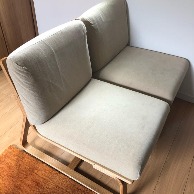 無印良品 ソファチェア 2脚 無印良品 ソファチェア 2脚