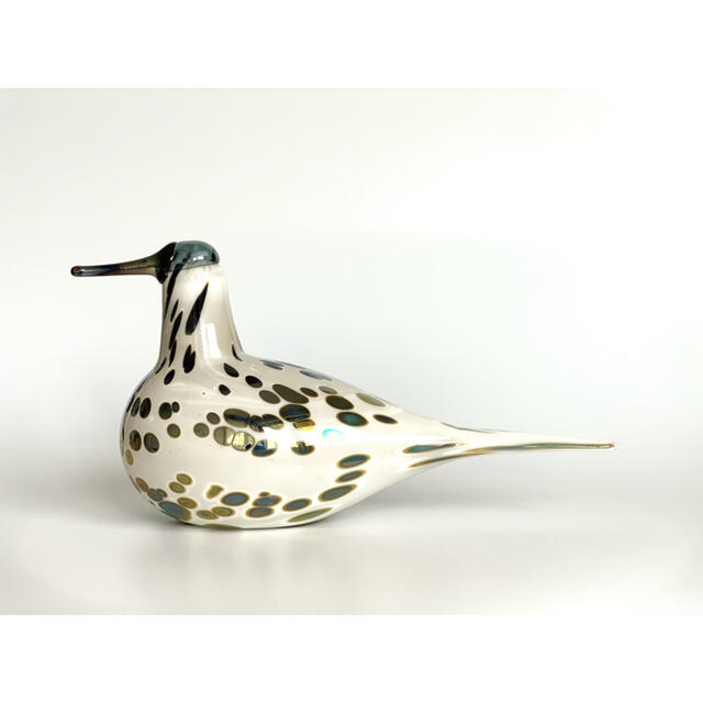 iittala(イッタラ)のSSKK 2006 Spotted Sandpiper イッタラ バード エンタメ/ホビーの美術品/アンティーク(ガラス)の商品写真