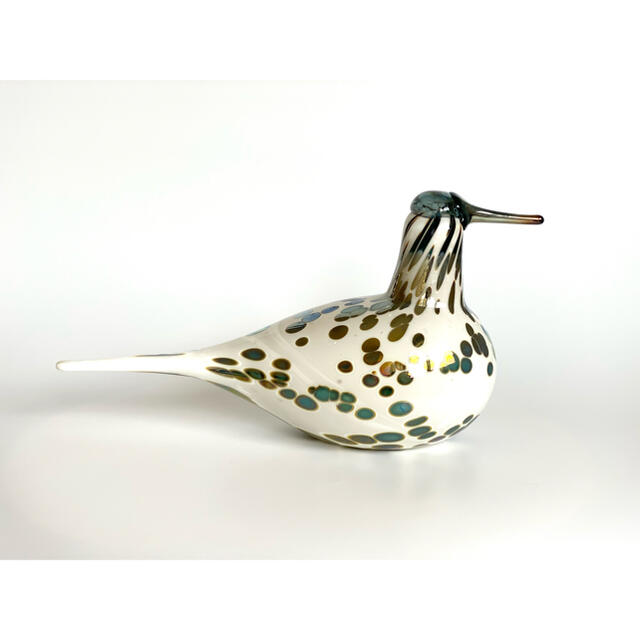 iittala(イッタラ)のSSKK 2006 Spotted Sandpiper イッタラ バード エンタメ/ホビーの美術品/アンティーク(ガラス)の商品写真