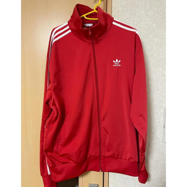 adidas アディダス ジャージ　レッド　 XL