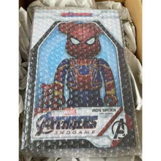 メディコムトイ(MEDICOM TOY)のBE@RBRICK IRON SPIDER 100% 400%(その他)