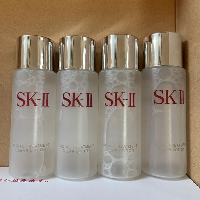 SK-II(エスケーツー)のSK-II フェイシャルトリートメント クリアローション　ふき取り化粧水　4本 コスメ/美容のスキンケア/基礎化粧品(化粧水/ローション)の商品写真