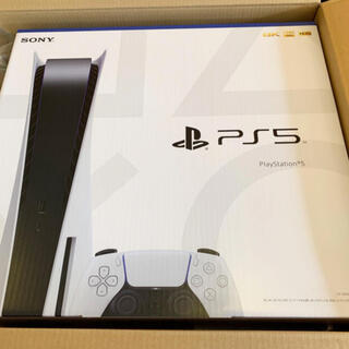 プレイステーション(PlayStation)のPS5 2台 プレイステーション5 新品未使用　ディスクドライブ搭載(家庭用ゲーム機本体)