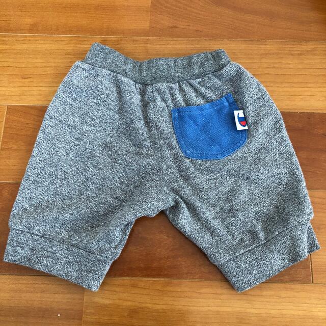 Champion(チャンピオン)の90㌢ ❤️2枚セット　チャンピオン　EDWIN パンツ キッズ/ベビー/マタニティのキッズ服男の子用(90cm~)(パンツ/スパッツ)の商品写真