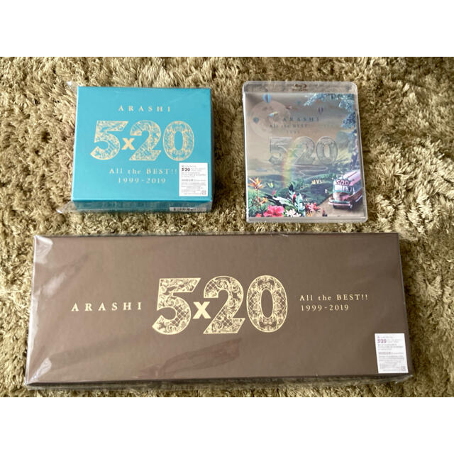 嵐5×20 Blu-ray ブルーレイ　初回　限定盤　アルバム限定盤