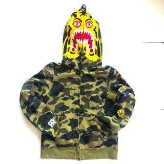 アベイシングエイプ(A BATHING APE)のアベイシングエイプの阪神コラボタイガーシャーク　パーカー(パーカー)