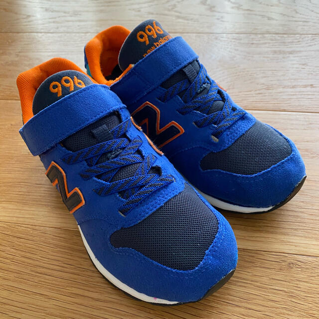 New Balance - 21センチ ニューバランス 996 ブルー×オレンジの通販 by ...