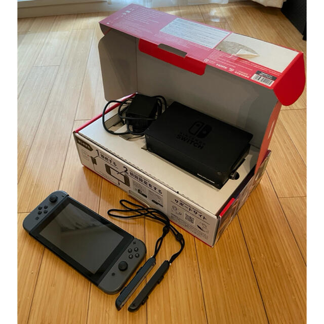 ニンテンドースイッチ Joy-Con(L)/(R) グレー 1