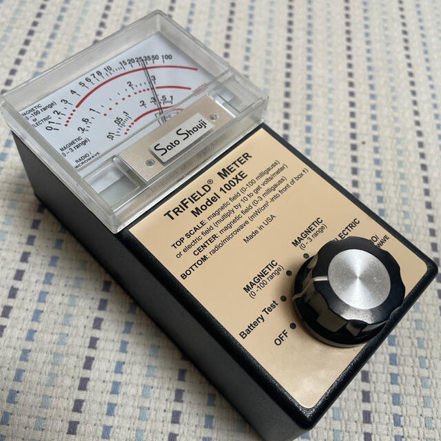 TRIFIELD METER Model100XE 電磁場、電場、マイクロ波計測 インテリア/住まい/日用品のインテリア/住まい/日用品 その他(その他)の商品写真