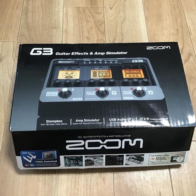 ZOOM G3 ズーム マルチエフェクター ギター アンプ