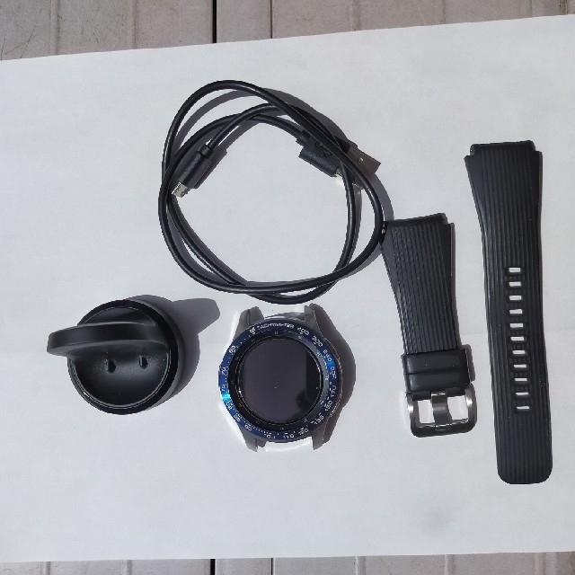 Galaxy(ギャラクシー)のGALAXY Watch46mm スマホ/家電/カメラのスマホアクセサリー(その他)の商品写真