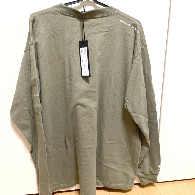 Supreme(シュプリーム)のalways out of stock khaki long Tshirt M メンズのトップス(Tシャツ/カットソー(七分/長袖))の商品写真