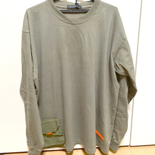 シュプリーム(Supreme)のalways out of stock khaki long Tshirt M(Tシャツ/カットソー(七分/長袖))