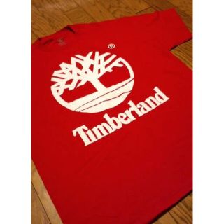 ティンバーランド(Timberland)のTimberland  ティンバーランド  赤RED  大きい  size2XL(Tシャツ/カットソー(半袖/袖なし))