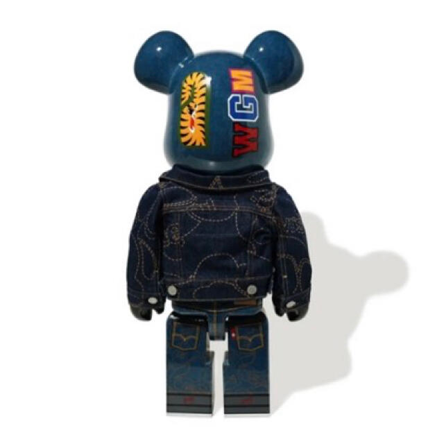 A BATHING APE(アベイシングエイプ)のBAPE LEVI’S BE@RBRICK 1000% エイプ リーバイス エンタメ/ホビーのフィギュア(その他)の商品写真