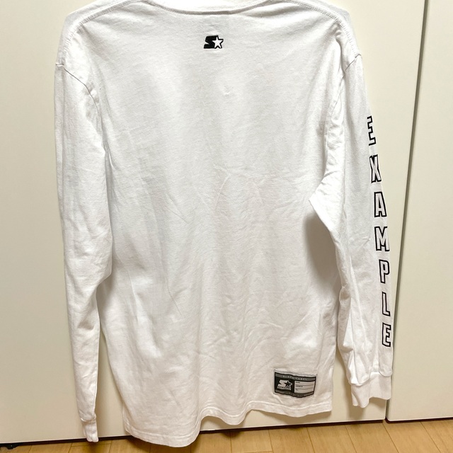 Supreme(シュプリーム)のEXAMPLE × starter 1st long T shirt White メンズのトップス(Tシャツ/カットソー(七分/長袖))の商品写真