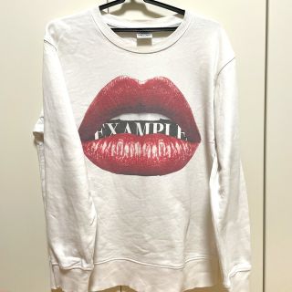 シュプリーム(Supreme)のEXAMPLE Long T shirt White M(Tシャツ/カットソー(七分/長袖))