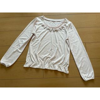 ウィルセレクション(WILLSELECTION)のウィルセレクション　薄ピンクカットソー　サイズ1(カットソー(長袖/七分))