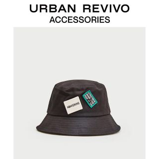 【新品未使用】urban revivoハット ブラック(ハット)