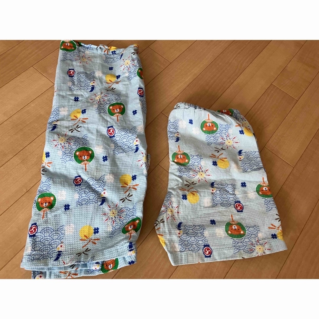 西松屋(ニシマツヤ)の甚平　サイズ95 キッズ/ベビー/マタニティのキッズ服男の子用(90cm~)(甚平/浴衣)の商品写真