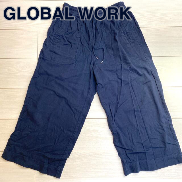 GLOBAL WORK(グローバルワーク)のグローバルワーク　ワイドパンツ レディースのパンツ(クロップドパンツ)の商品写真