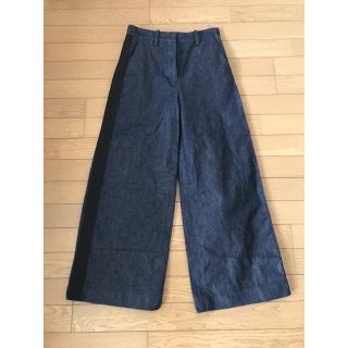 スピックアンドスパン(Spick & Span)のデニムワイドパンツ　36size(デニム/ジーンズ)