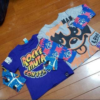 コンベックス(CONVEX)のロンT☆100㎝　２枚セット　ラブレボ&コンベックス(Tシャツ/カットソー)