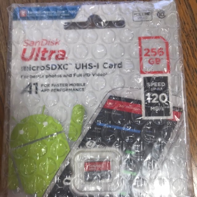 SanDisk(サンディスク)のマイクロSDカード MicroSD 256GB SanDisk サンディスク エンタメ/ホビーのゲームソフト/ゲーム機本体(その他)の商品写真