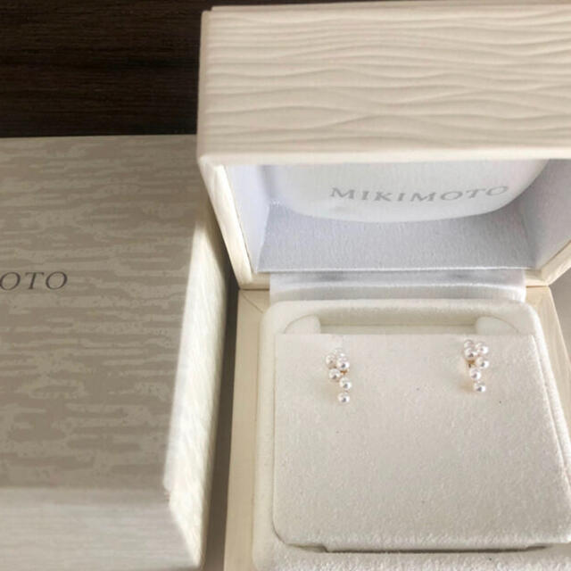 MIKIMOTO - ミキモト ピアス アコヤ真珠k18 WGの+inforsante.fr