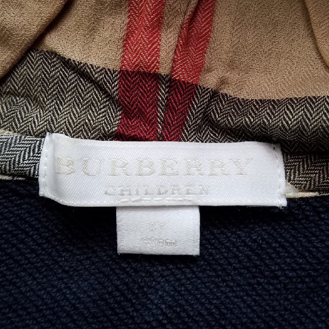 BURBERRY(バーバリー)のBURBERRY　baby用パーカー キッズ/ベビー/マタニティのキッズ/ベビー/マタニティ その他(その他)の商品写真