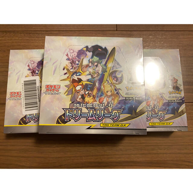 新品未開封品　ポケモンカード ドリームリーグ 3boxドリームリーグ