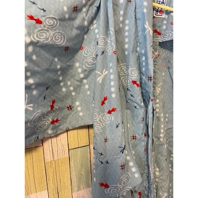 mikihouse(ミキハウス)のミキハウス  浴衣　120 キッズ/ベビー/マタニティのキッズ服男の子用(90cm~)(甚平/浴衣)の商品写真