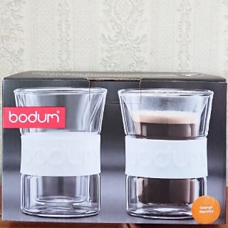 ボダム(bodum)の本日限定【ボダム】プレッソ　ペアダブルウォールグラス　2つ(グラス/カップ)