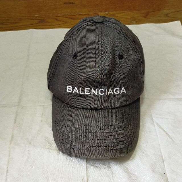 Balenciaga(バレンシアガ)のバレンシアガ　ベースボールキャップ　ブラック メンズの帽子(キャップ)の商品写真