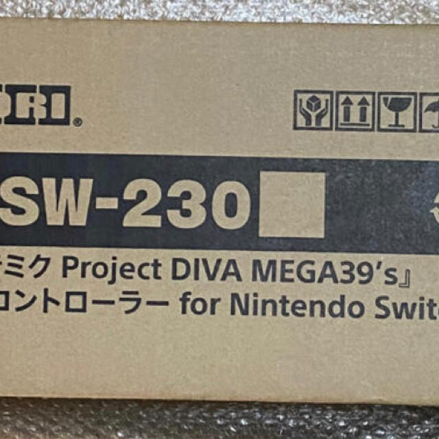 Nintendo Switch(ニンテンドースイッチ)の初音ミク Project DIVA MEGA39’s 専用コントローラー エンタメ/ホビーのゲームソフト/ゲーム機本体(家庭用ゲームソフト)の商品写真