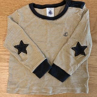 プチバトー(PETIT BATEAU)の長袖　Tシャツ　ベビー　プチバトー(Ｔシャツ)